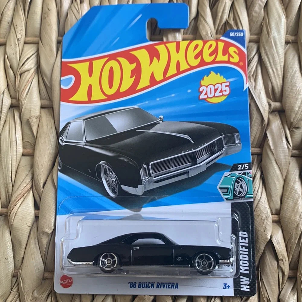 1966 Buick Riviera Hot Wheels 1960s 60s Black Car Hotwheels Mattel New Toy 2025
